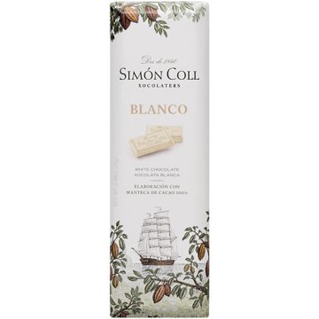 Chocolatines Simón Coll Barca Blanques 25 Gr