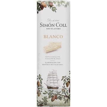 Chocolatinas Simón Coll Barco Blancas 25 Gr