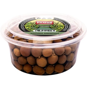 Aceitunas Pamor Arbequina Tarrina 340 Gr