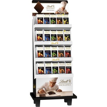 Xocolata Lindt Excellence 7 Sabors Rajola Expositor 480 U