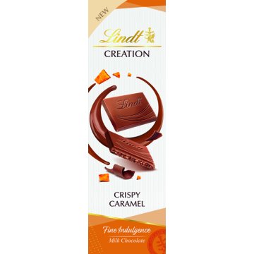 Chocolate Lindt Creation Con Leche Caramelo Tableta 85 Gr
