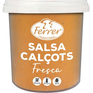 Salsa Ferrer Calçots Refrigerada Tarrina 500 Gr
