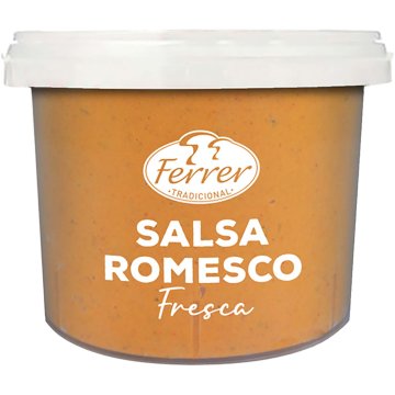 Salsa Ferrer Romesco Refrigerada Tarrina 335 Gr