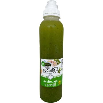 Aderezo Suquipa Aceite Ajo Y Perejil Pet 500 Gr