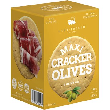 Crackers Lady Joseph Maxi Olivas Verdes 150 Gr