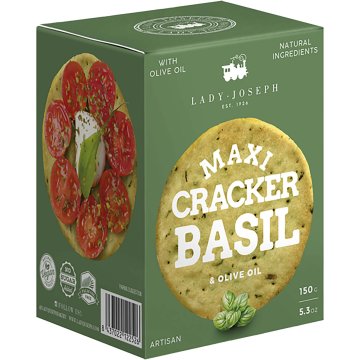 Crackers Lady Joseph Maxi Alfàbrega 150 Gr