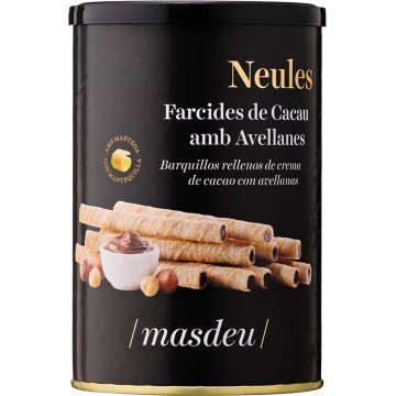 Neules Masdeu Farcit Crema Cacau I Avellana 200 Gr