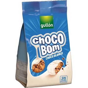 Galetes Gullón Choco Bom Xocolata Blanca 100 Gr