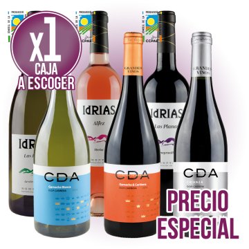 PER 1 CAIXA DE GRANDES VINOS, PREU ESPECIAL.