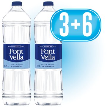 3 FONT VELLA 1500 SR (12 U) + REGALO 6 FONT VELLA 1500 SR (12 U)