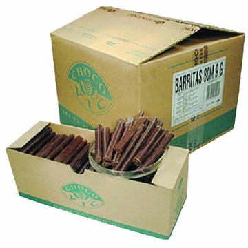 Bastons De Xocolata Chocovic Pur 100% Cacau 8 Cm 1.7 Kg