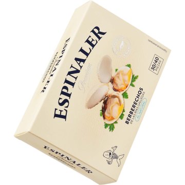 Berberechos Espinaler Premium 30/40 Lata Ol 120 Gr