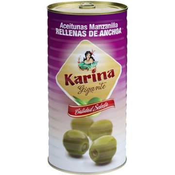 Olives Karina Farcides Anxova 161/200 Llauna 1.5 Kg