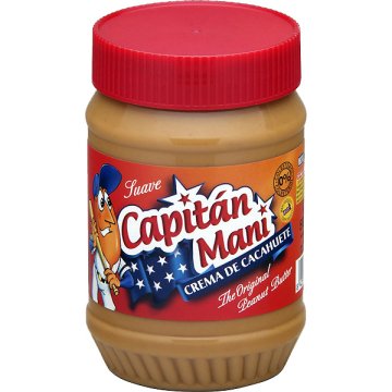 Crema De Cacahuete Capitán Mani Suave 340 Gr