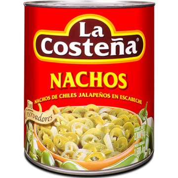 Chile Jalapeny La Costeña Nachos Llauna 2.8 Kg