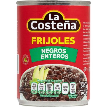 Frijoles La Costeña Negres 560 Gr