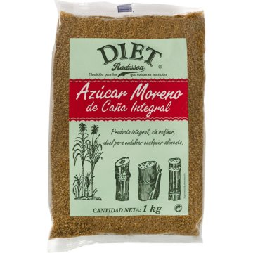 Azúcar Diet Radisson Moreno De Caña Bolsa 1 Kg