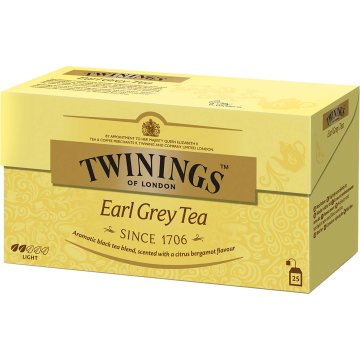 Te Twinings Earl Grey Filtro 25 Unidades