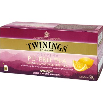 Tè Twinings Te Vermell A La Llimona Filtre 25 Unitats