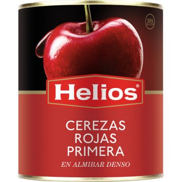 Cereza Helios Almíbar Lata 1 Kg