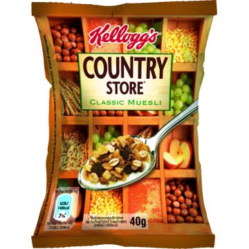 Cereales Kellogg's Muesly Country Store Sachet 40 Gr