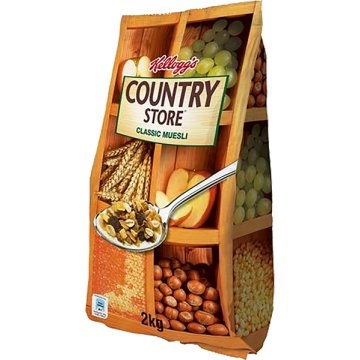 Cereals Kellogg's Muesly Country Store Bag Pack 2 Kg