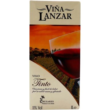 Vino Lanzar Tinto 11º Brik 1 Lt