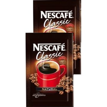 Café Nescafe Natural Soluble Sobre 2 Gr 100 Unidades