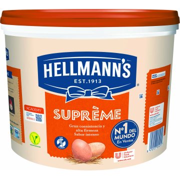 Mayonesa Hellmann's Supreme Cubo 9 Kg