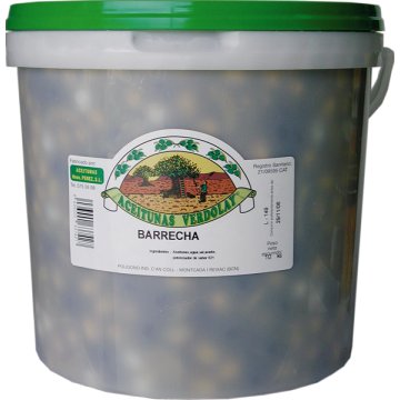 Aceitunas Eurogourmet Barrecha Cubo 10 Kg