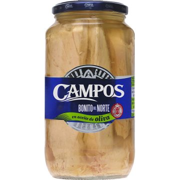 Bonito Campos En Aceite De Oliva Tarro 970 Gr