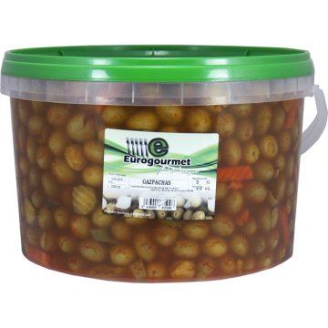 Olives Eurogourmet Gaspatxes Cubell 5 Kg