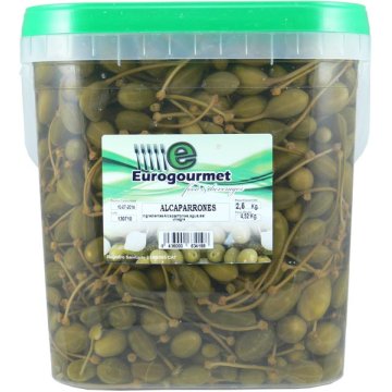 Alcaparrones Eurogourmet Cubo 2.5 Kg