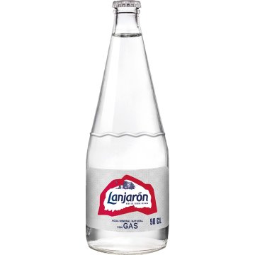 Agua Lanjarón Con Gas Vidrio 50 Cl Retornable