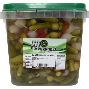 Banderilles Eurogourmet Col·locades Cubell 2 Kg