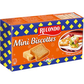 Tostadas Recondo Minibiscottes 400 Gr