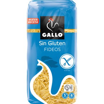 Fideos Gallo Sin Gluten 500 Gr
