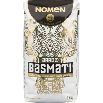 Arroz Nomen Basmati Brajma Bolsa 1 Kg