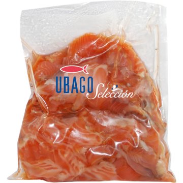 Salmón Ubago Ahumado Recortes Bolsa Al Vacío 1 Kg