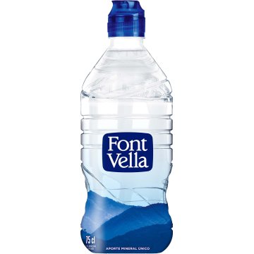 Agua Font Vella Pet 75 Cl Cartón