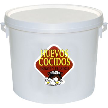 Huevos Agustí Coll Cocidos Y Pelados Cubo 70 U