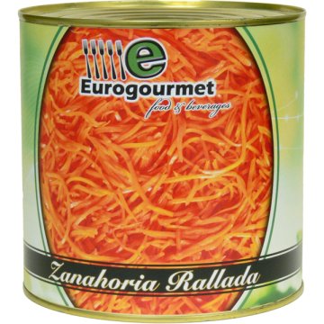 Zanahoria Eurogourmet Rallada Lata 3 Kg