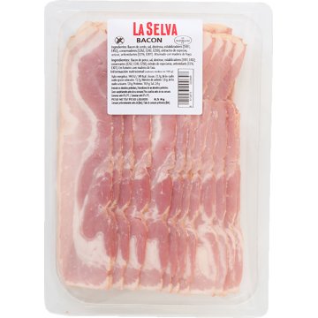 Bacó La Selva Fumat Llesques 500 Gr