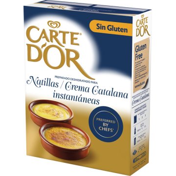 Natilla-crema Catalan Carte D'or Polvo Caja 172 Gr 3 Sobres 36/24 Raciones