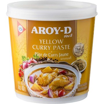 Curry Amarillo Aroy-d Pasta Tarro 400 Gr