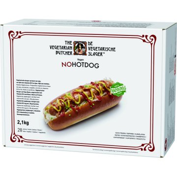 Hotdog The Vegetarian Butcher Vegà Congelat 75 Gr Pack 9