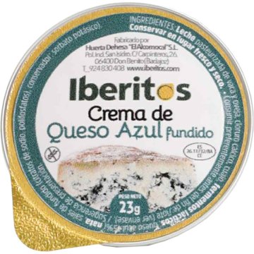 Queso Iberitos Crema Azul Tarrina 25 Gr