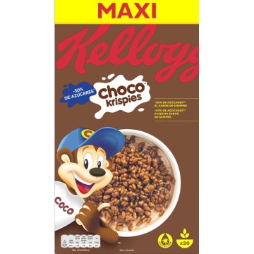 Cereals Kellogg's Xoco Krispies 600 Gr