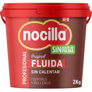 Crema De Cacau Nocilla Fluida Tarrina 2 Kg