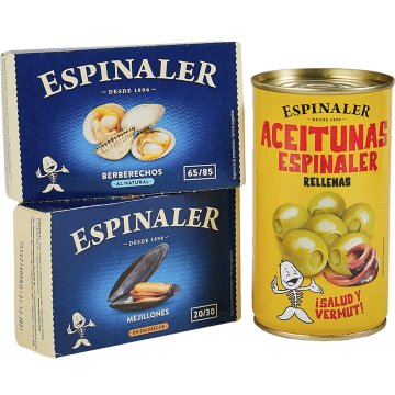 Pack Aperitiu Espinaler Garbí 0º Llauna